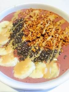 fit fresh cuisine palisade acai bowl with chia granola tahini banana