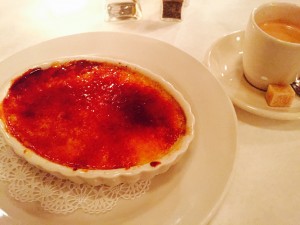 Creme Brulee at Sardine Madison