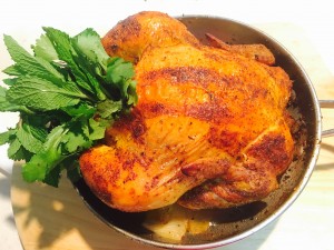 Roast chicken masala