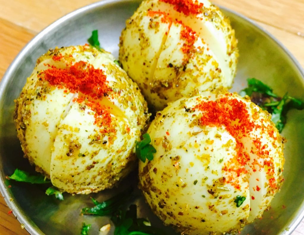 Vadouvan Boiled Eggs