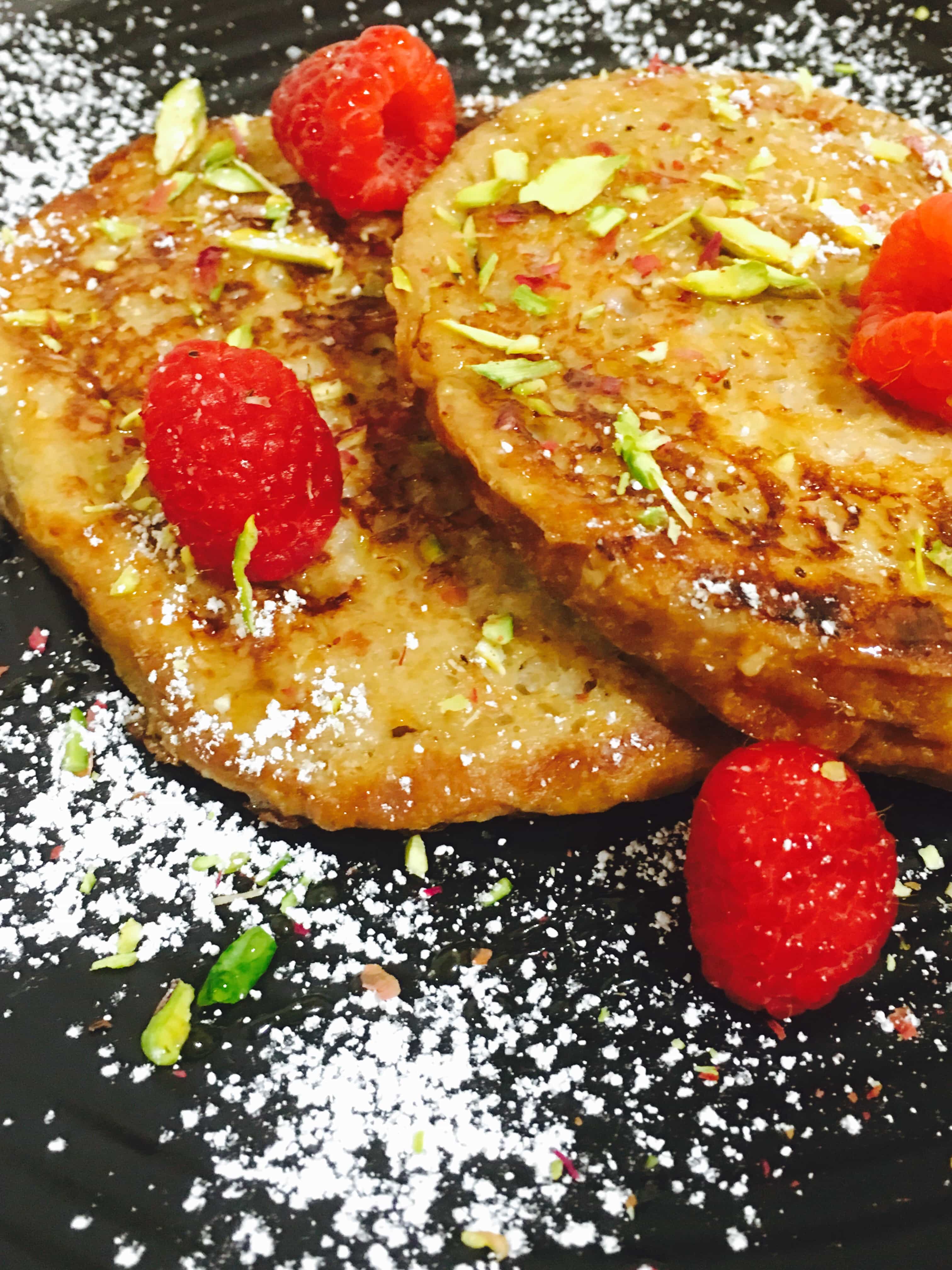 Gulkand French Toast