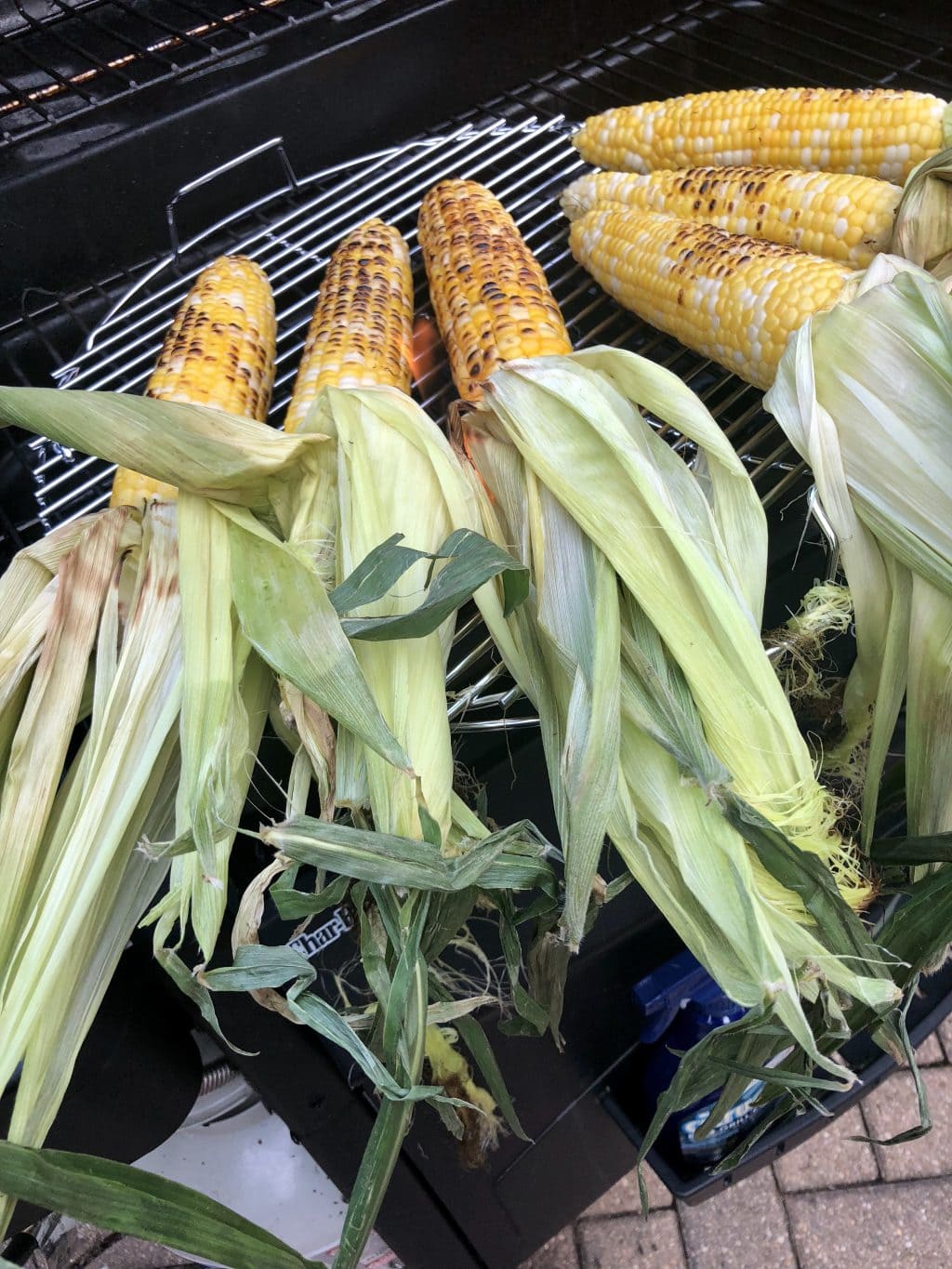 Charcoal Grilled Corn or Bhutta or Kanis